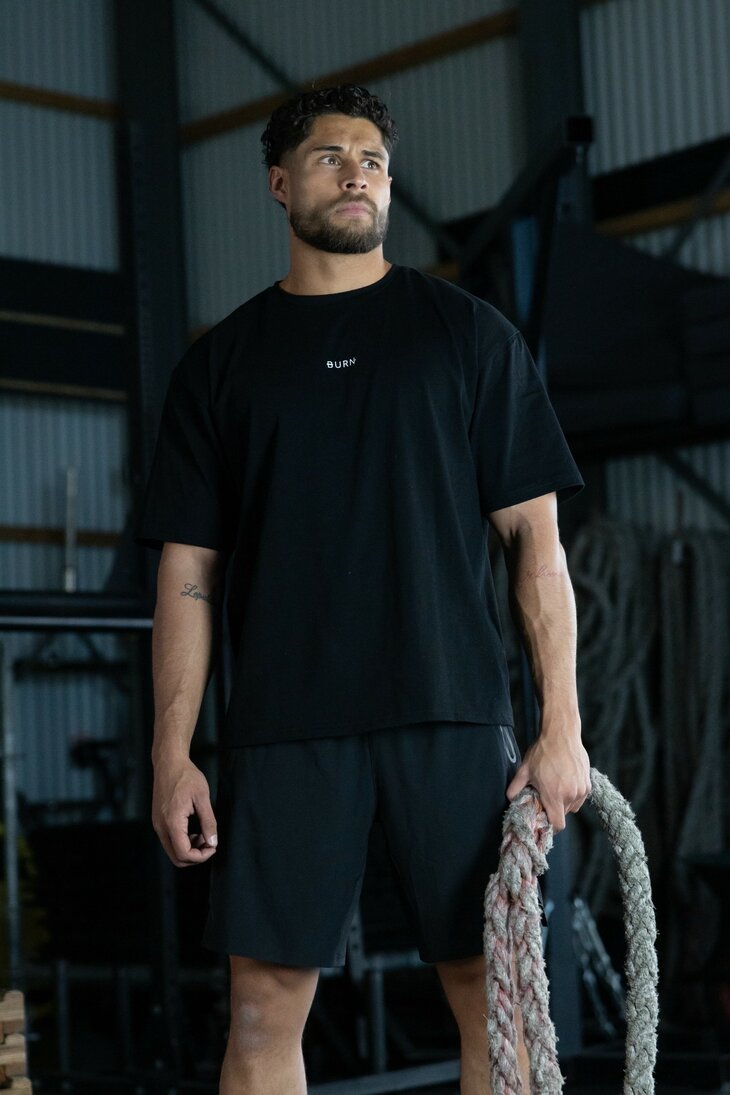 Uniseks BURN oversized Tee